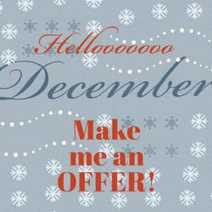 Happy 1st week of December!